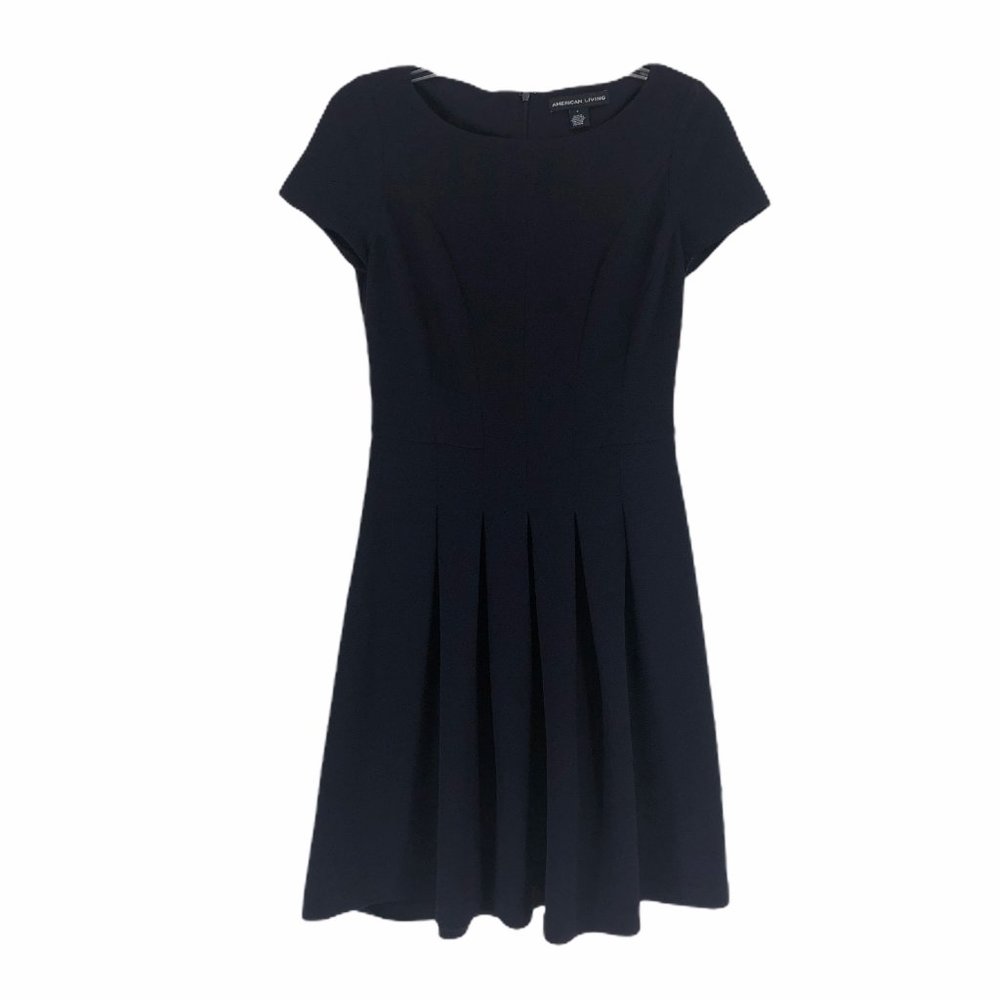 American Living Womens A-Line Textured Dress Sz 2